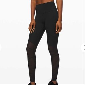 Lululemon Sheer Will High-Rise Tights